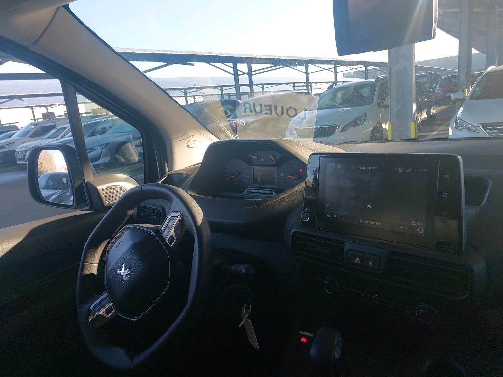 Peugeot PARTNER FOURGON STANDARD 650 KG BLUEHDI 100 S&S BVM5 ASPHALT 2020