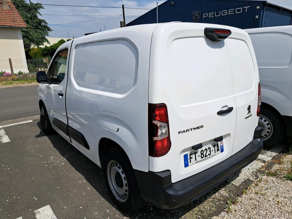 Peugeot PARTNER FOURGON STANDARD 650 KG BLUEHDI 100 S&S BVM5 ASPHALT 2020
