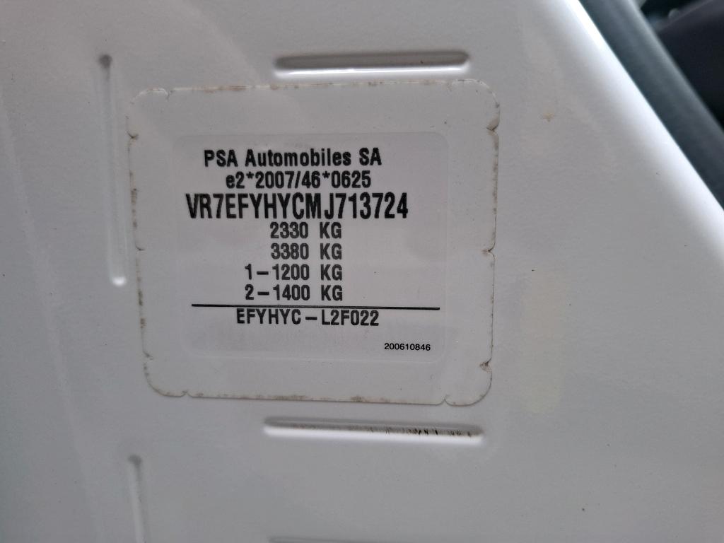Citroen BERLINGO CA XL BLUEHDI 100 S&S BVM5 CONTROL 2021