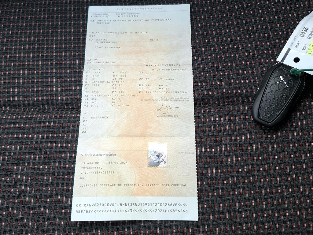 DS DS 3 PureTech 130 EAT8 Performance Line 2024