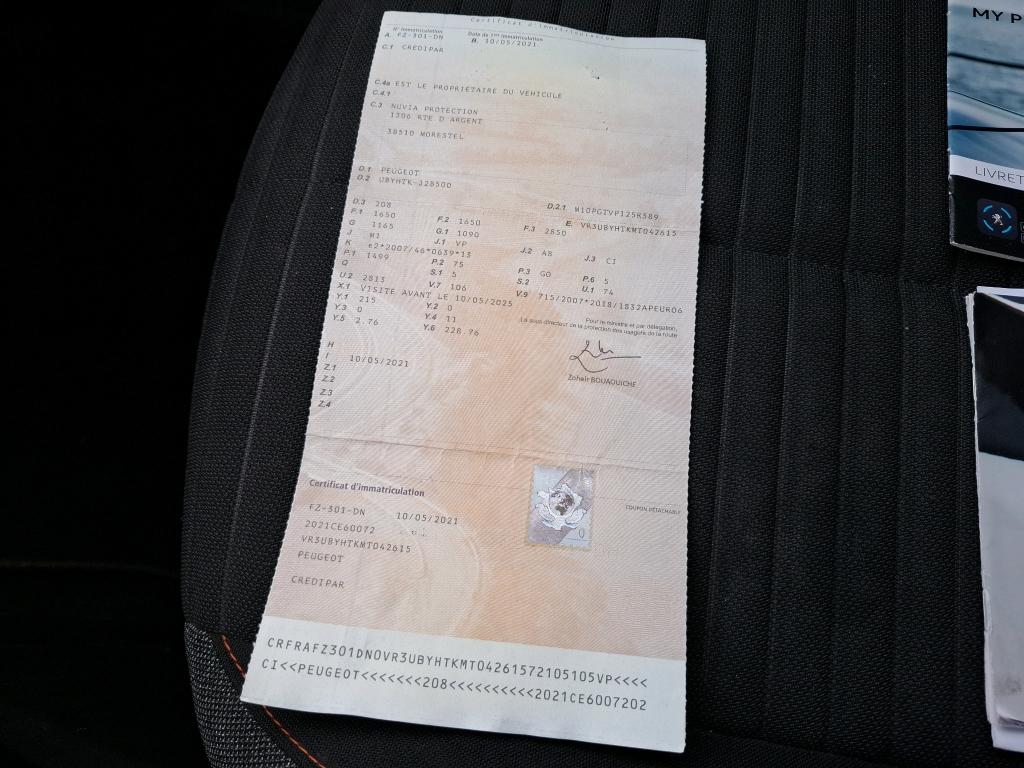 Peugeot 208 BlueHDi 100 S&S BVM6 Active Business 2021