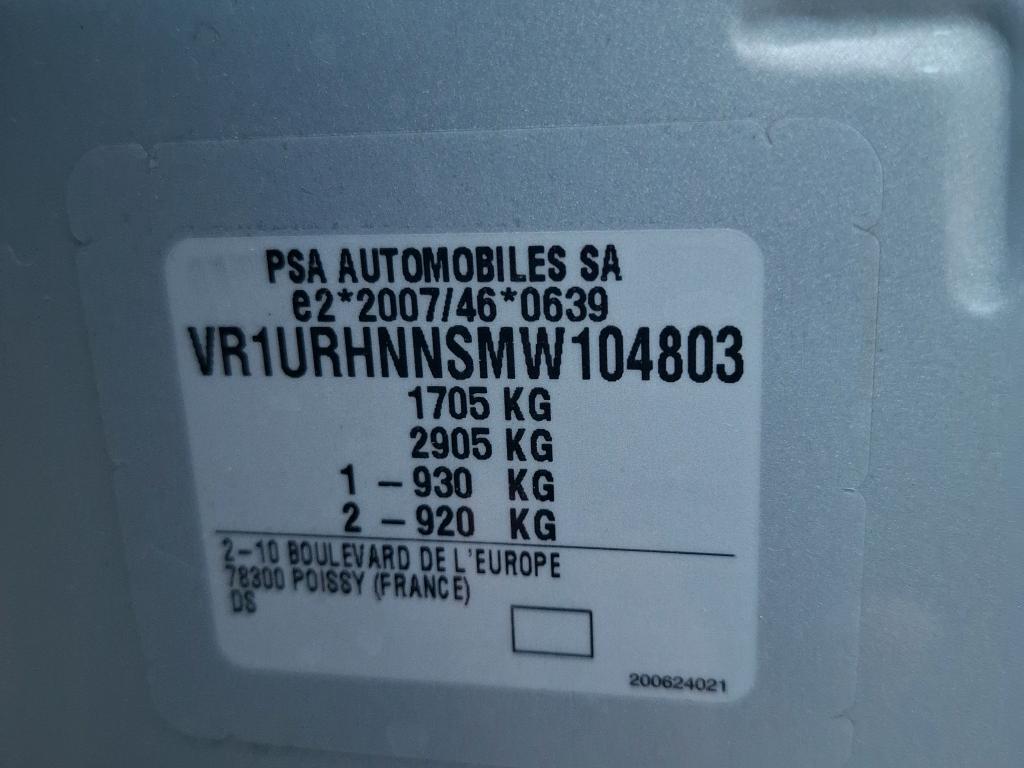 DS DS3 Crossback PureTech 155 EAT8 Rivoli 2021