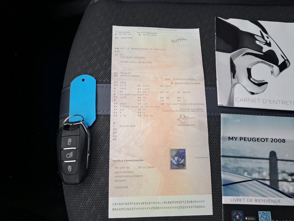 Peugeot 2008 BlueHDi 130 S&S EAT8 Allure Business 2020