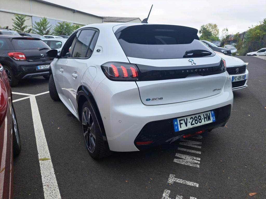 Peugeot 208 Electrique 50 kWh 136ch GT Line 2020