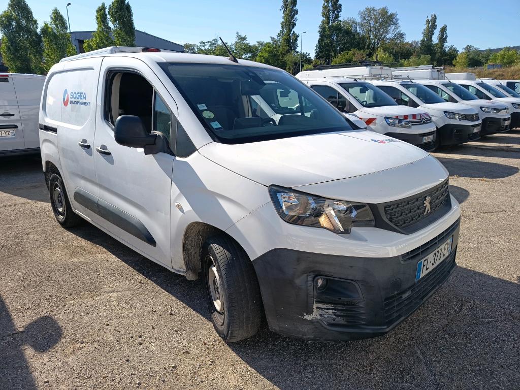 Peugeot PARTNER FOURGON STANDARD 650 KG BLUEHDI 100 S&S BVM5 ASPHALT 2019
