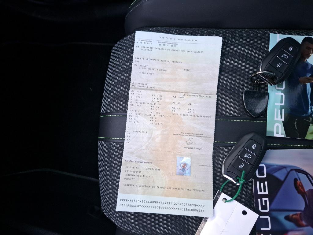 Peugeot 208 Hybrid 110 e-DCS6 GT 2025