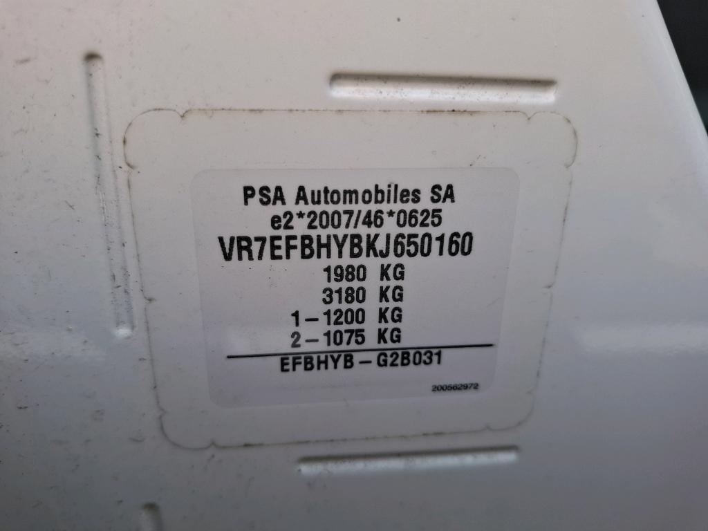 Citroen BERLINGO VAN M 650 BLUEHDI 100 S&S CLUB 2019