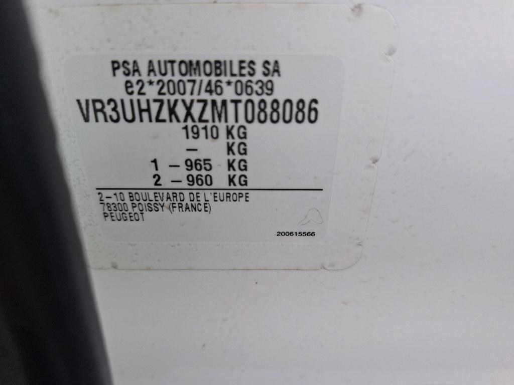 Peugeot 208 ELECTRIQUE 50 KWH 136 ACTIVE BUSINESS R 2021
