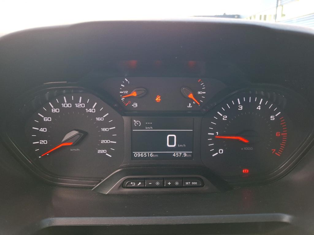 Peugeot PARTNER FOURGON STANDARD 650 KG BLUEHDI 100 S&S BVM5 ASPHALT 2021