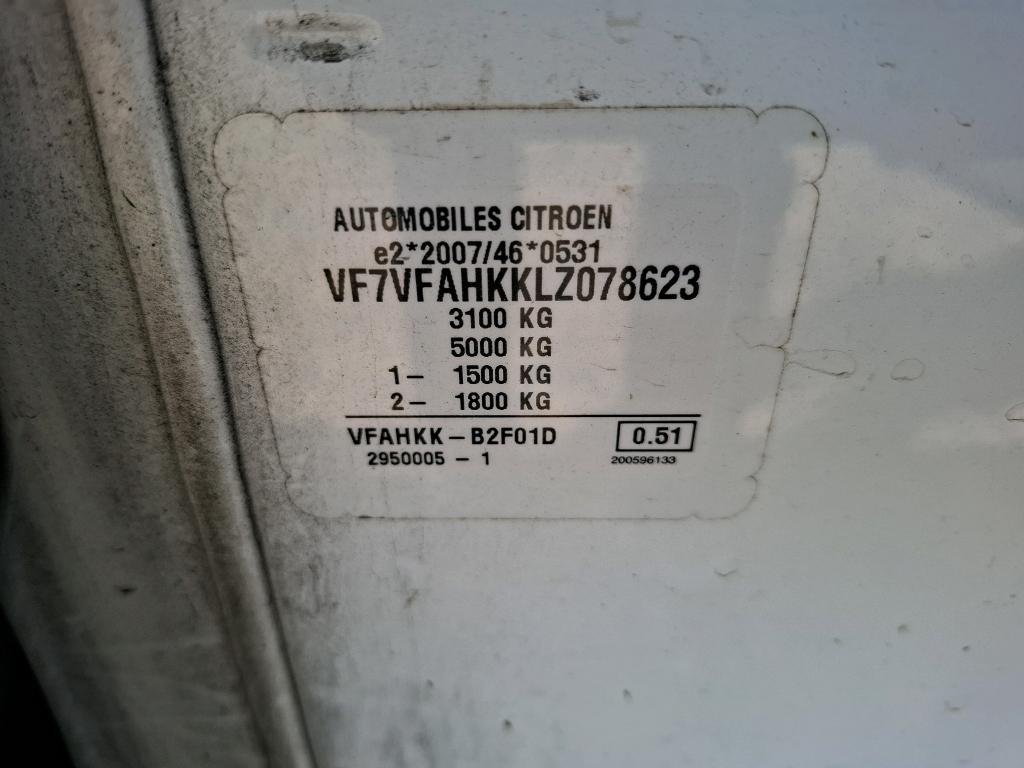 Citroen JUMPY FGN M BLUEHDI 120 S&S BVM6 CLUB 340 NM 2020