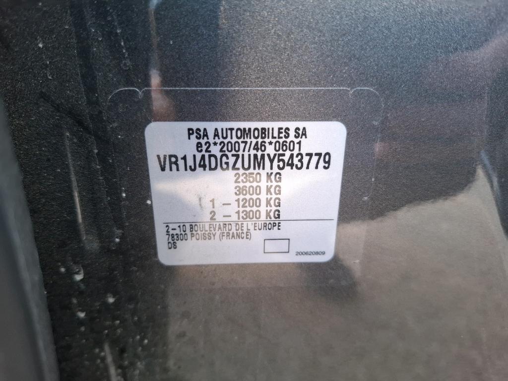 DS DS7 Crossback Hybride E-Tense 225 EAT8 Rivoli 2021