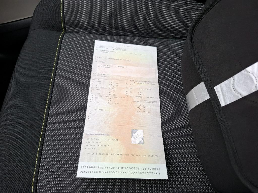 Citroen C3 SOCIETE BLUEHDI 100 S&S BVM6 FEEL NAV 2021