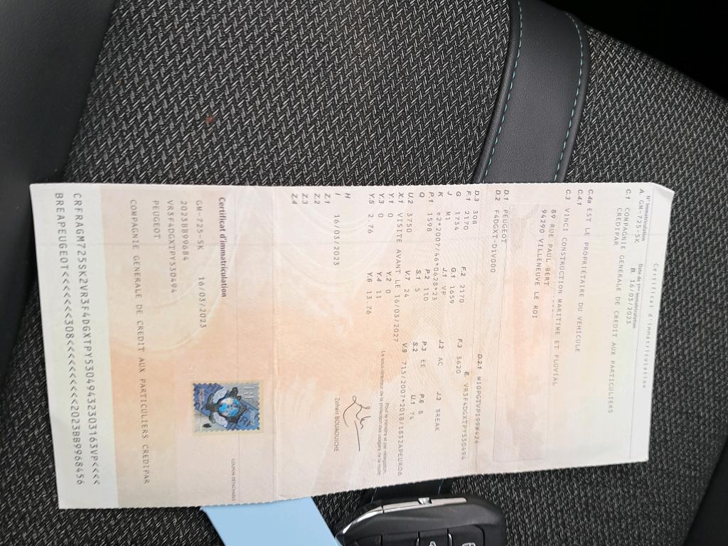 Peugeot 308 SW PHEV 180 e-EAT8 Allure Pack 2023