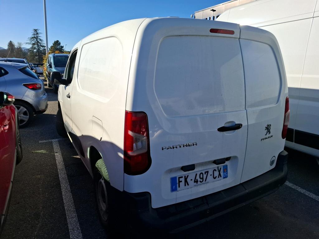 Peugeot PARTNER FOURGON STANDARD 650 KG BLUEHDI 100 BVM5 PREMIUM 2019