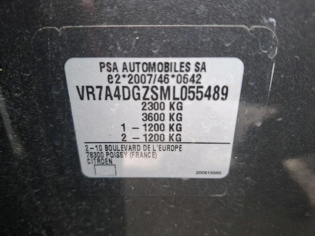 Citroen C5 Aircross Hybride Rechargeable 225 S&S e-EAT8 Shine Pack 2021