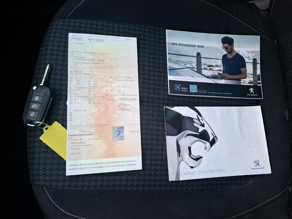 Peugeot 308 AFFAIRE BLUEHDI 100 S&S BVM6 PREMIUM PACK 2020