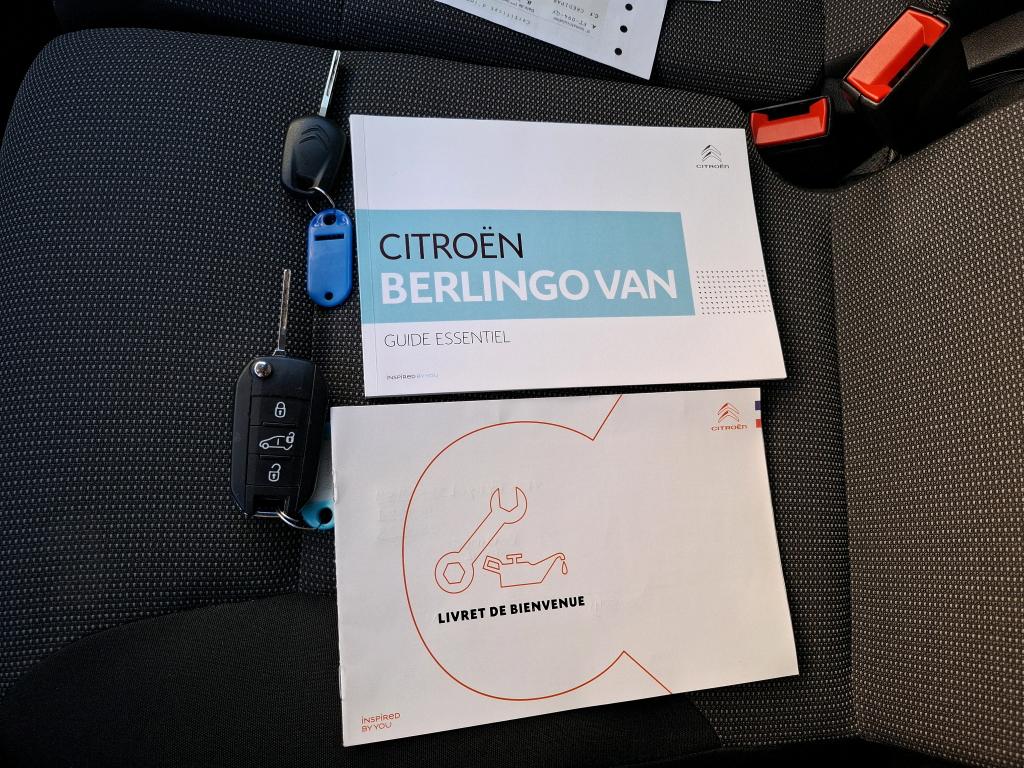 Citroen BERLINGO VAN M 650 BLUEHDI 100 S&S BVM5 CLUB 2020