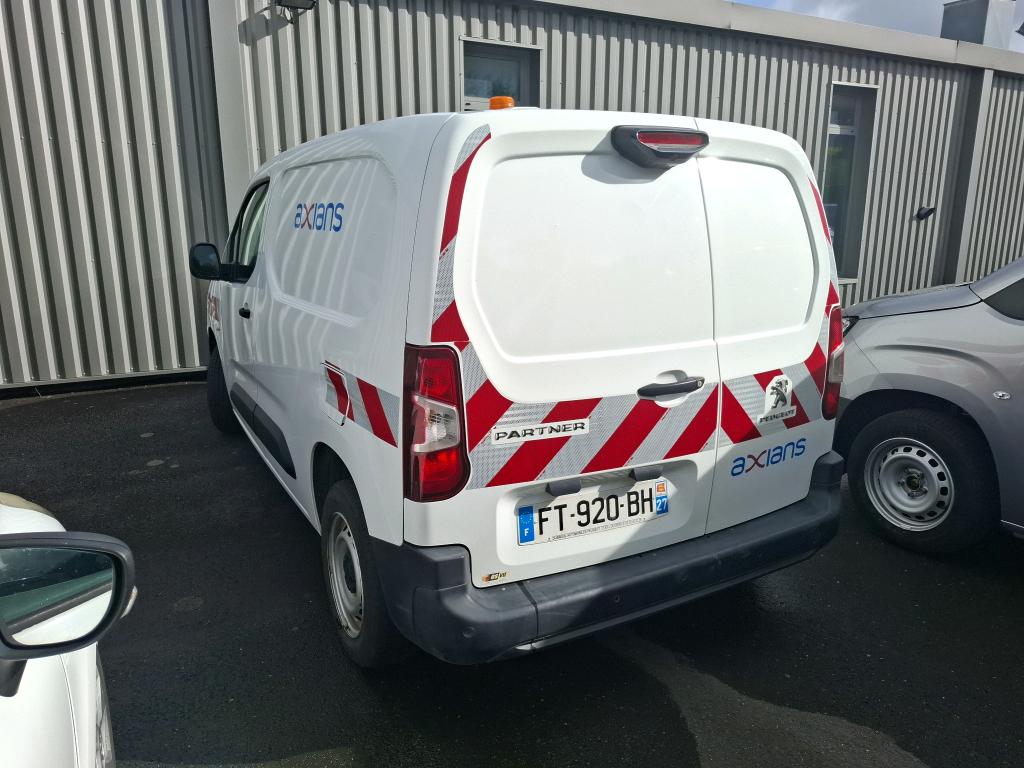 Peugeot PARTNER FOURGON STANDARD 650 KG BLUEHDI 100 S&S BVM5 ASPHALT 2020
