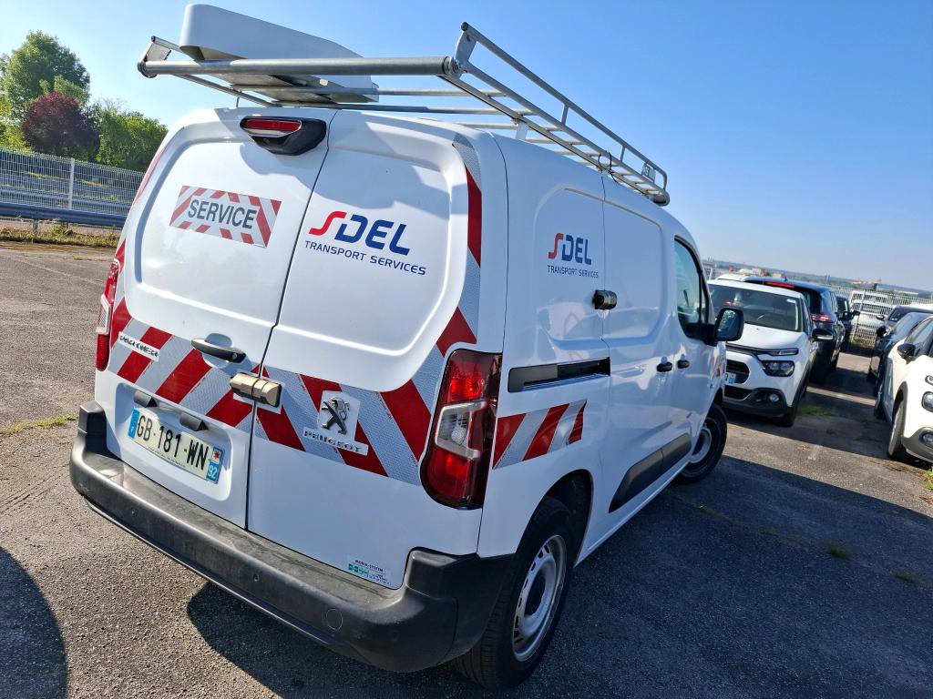 Peugeot PARTNER FOURGON STANDARD 650 KG PURETECH 110 S&S BVM6 ASPHALT 2021