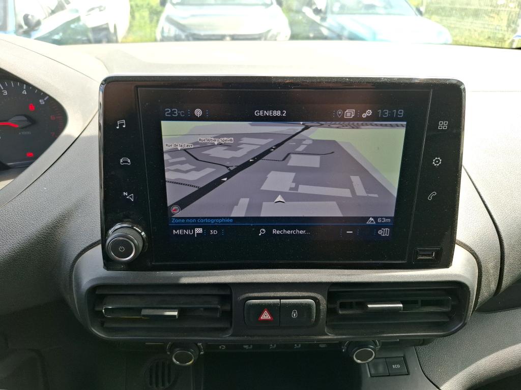 Peugeot PARTNER FOURGON STANDARD 650 KG BLUEHDI 130 S&S EAT8 ASPHALT 2021