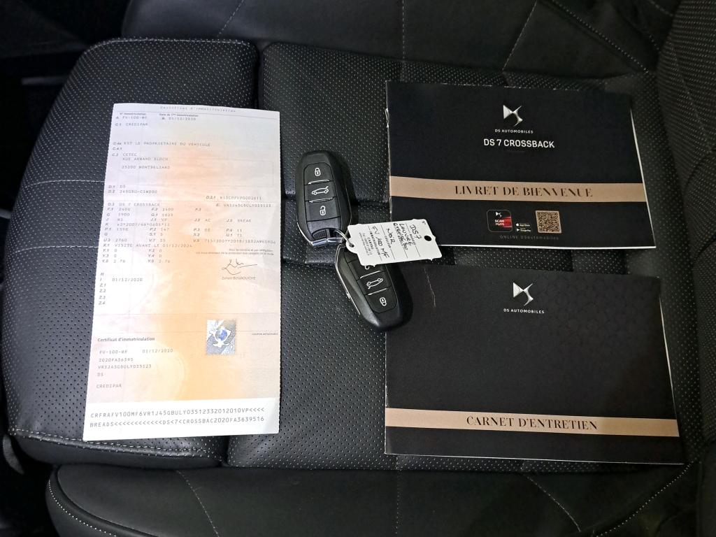 DS DS7 Crossback Hybride E-Tense 300 EAT8 4x4 Louvre 2020