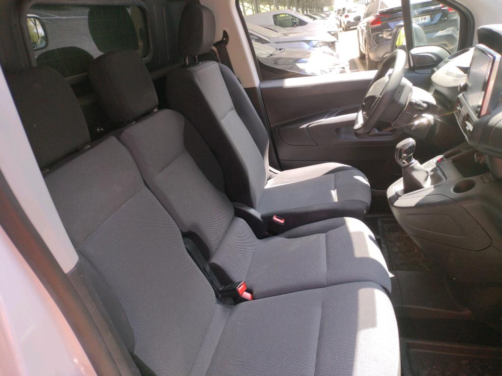 Peugeot PARTNER FOURGON STANDARD 650 KG BLUEHDI 100 S&S BVM5 ASPHALT 2019
