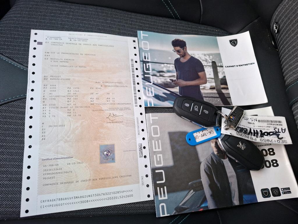 Peugeot 3008 Hybrid 225 e-EAT8 Allure Pack 2022