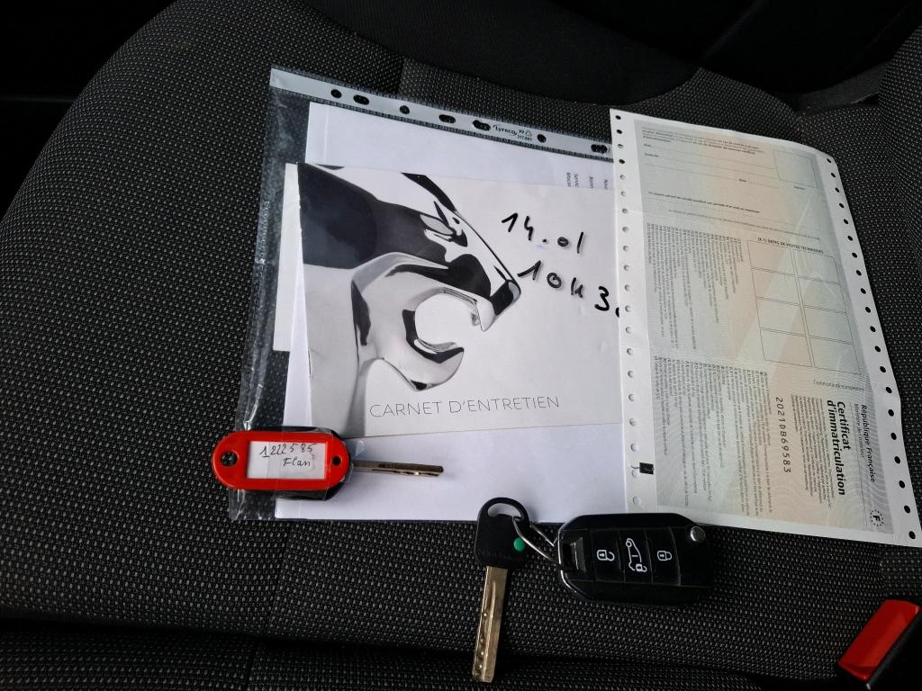 Peugeot PARTNER FOURGON STANDARD 650 KG BLUEHDI 100 S&S BVM5 PREMIUM 2021