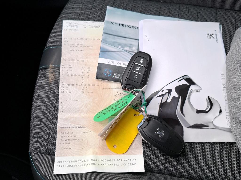 Peugeot 208 Electrique 50 kWh 136ch Allure Business 2021