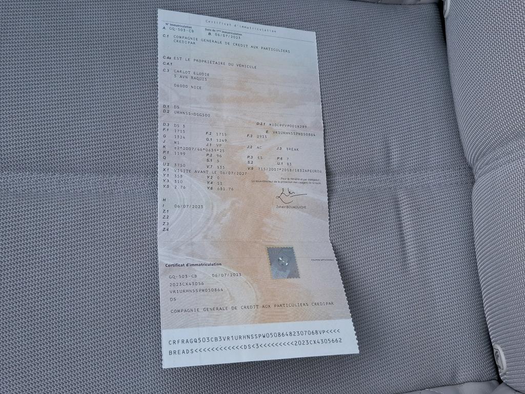 DS DS3 Crossback PureTech 130 EAT8 Rivoli 2023