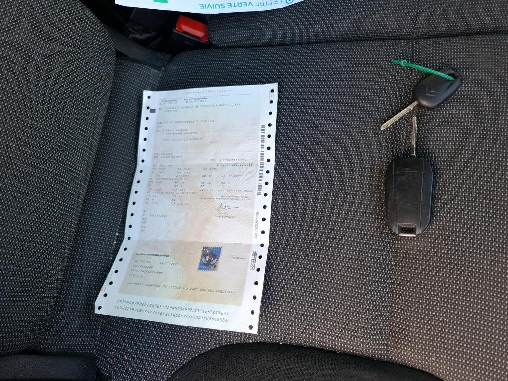 Citroen BERLINGO VAN M 650 BLUEHDI 130 S&S EAT8 DRIVER 2021