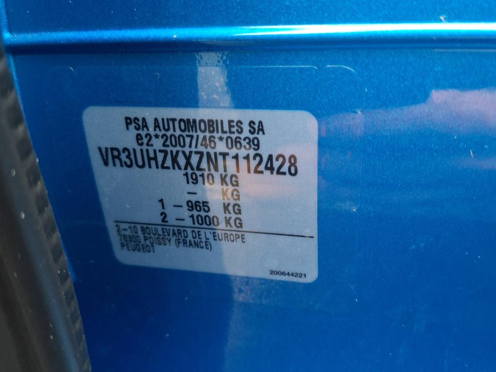 Peugeot 208 Electrique 50 kWh 136ch GT 2022