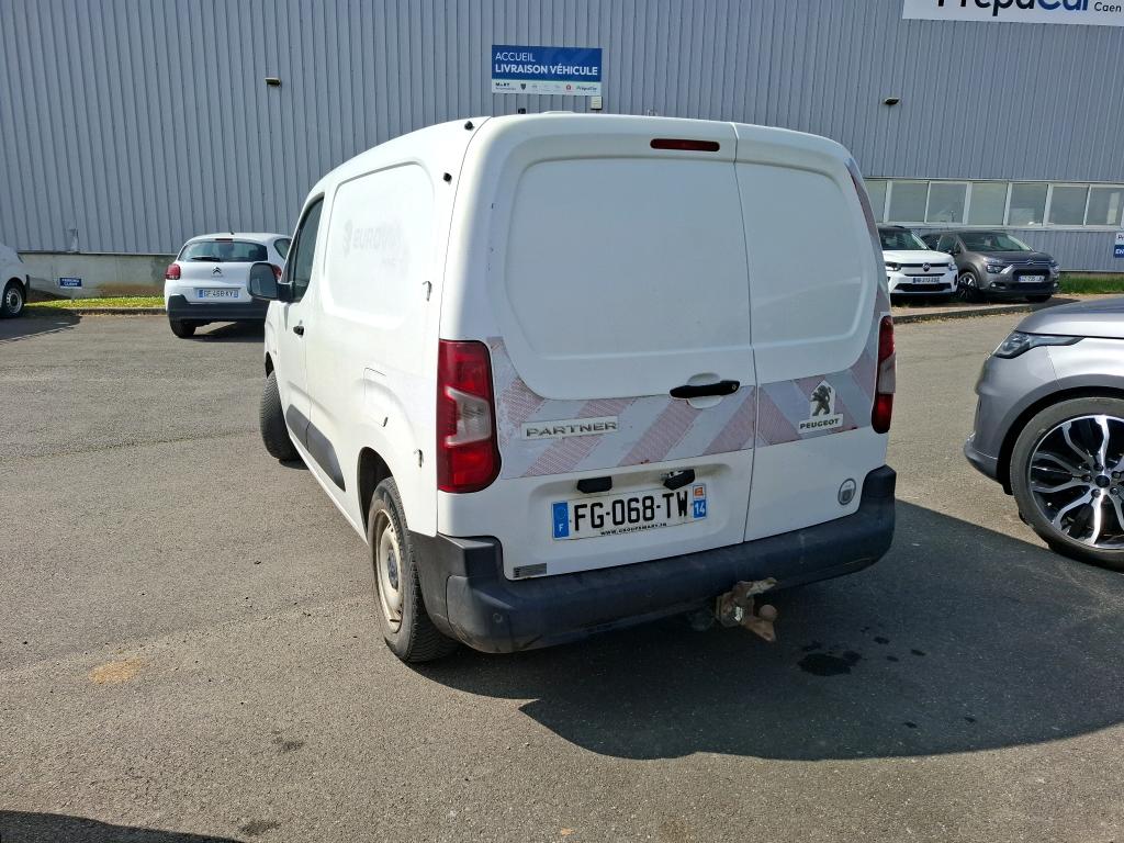 Peugeot PARTNER FOURGON STANDARD 650 KG BLUEHDI 100 S&S BVM5 PREMIUM 2019