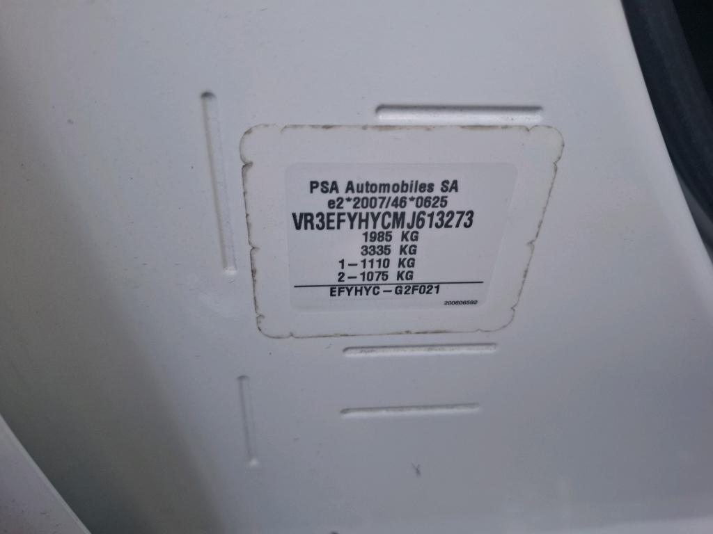 Peugeot PARTNER FOURGON STANDARD 650 KG BLUEHDI 100 S&S BVM5 PREMIUM 2021