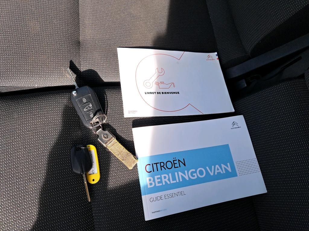 Citroen BERLINGO VAN M 650 BLUEHDI 100 S&S BVM5 CLUB 2020