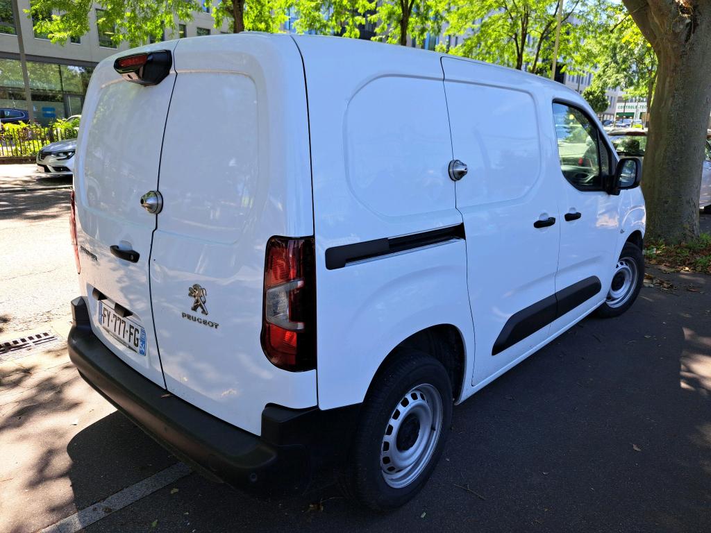 Peugeot PARTNER FOURGON STANDARD 650 KG BLUEHDI 100 S&S BVM5 ASPHALT 2021