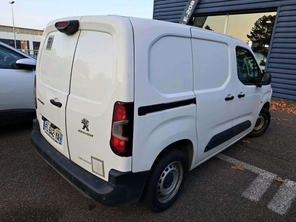 Peugeot PARTNER FOURGON STANDARD 650 KG BLUEHDI 100 S&S BVM5 ASPHALT 2019