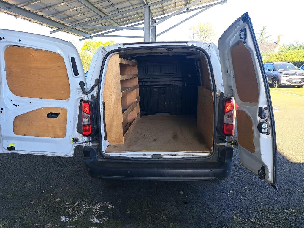 Peugeot PARTNER FOURGON LONG 950 KG BLUEHDI 100 S&S BVM5 GRIP 2020