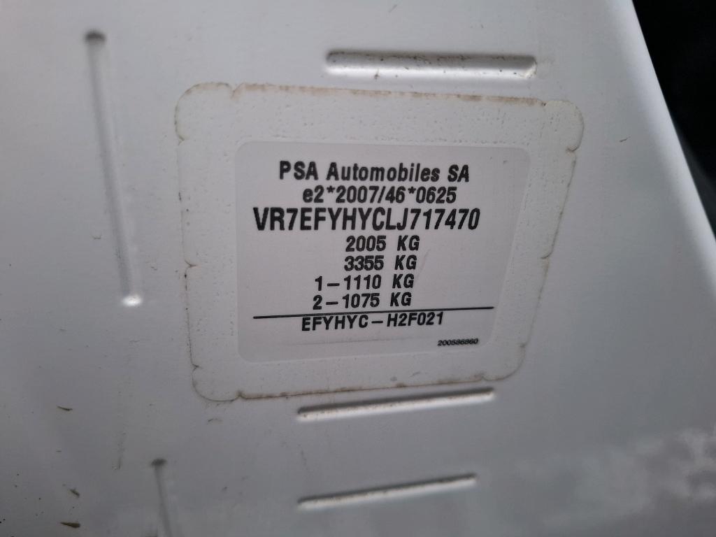 Citroen BERLINGO VAN M 650 BLUEHDI 100 S&S BVM5 CLUB 2020