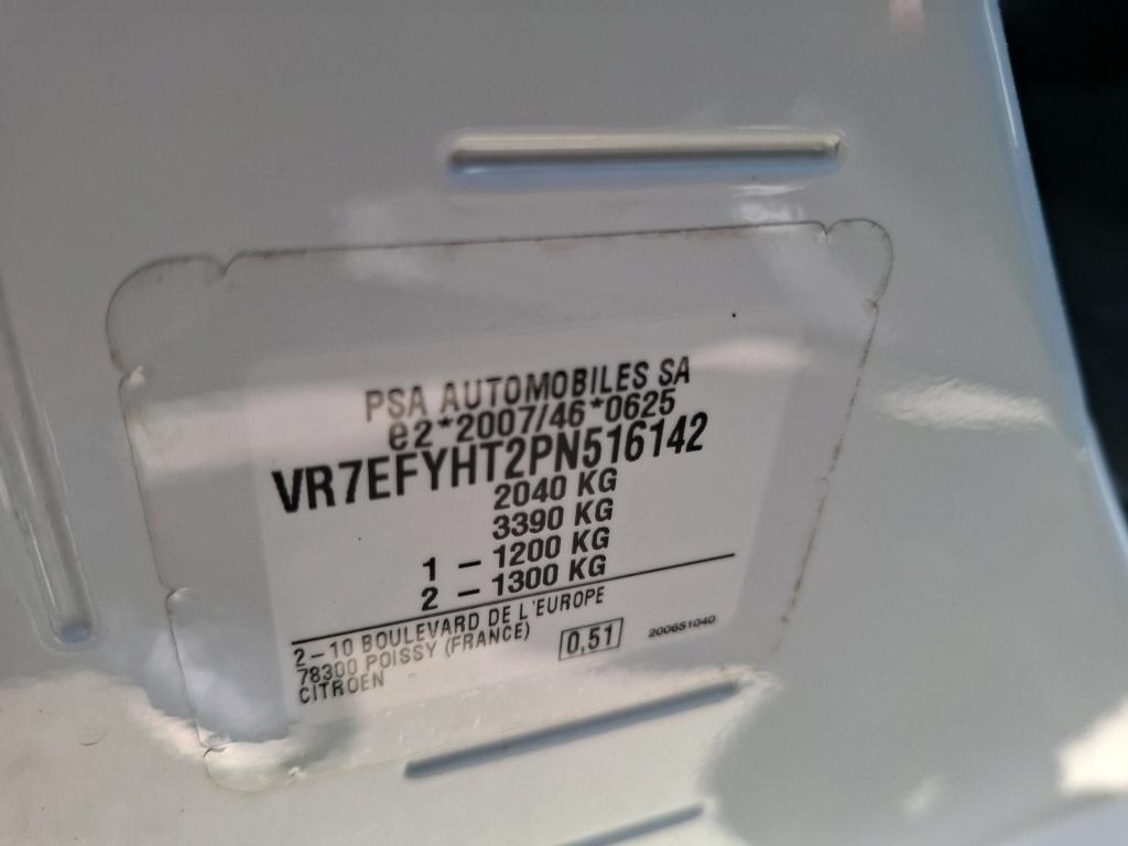 Citroen BERLINGO VAN M 650 BLUEHDI 100 S&S BVM6 2023