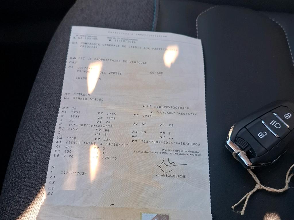 Citroen C4 PureTech 130 EAT8 Max 2024