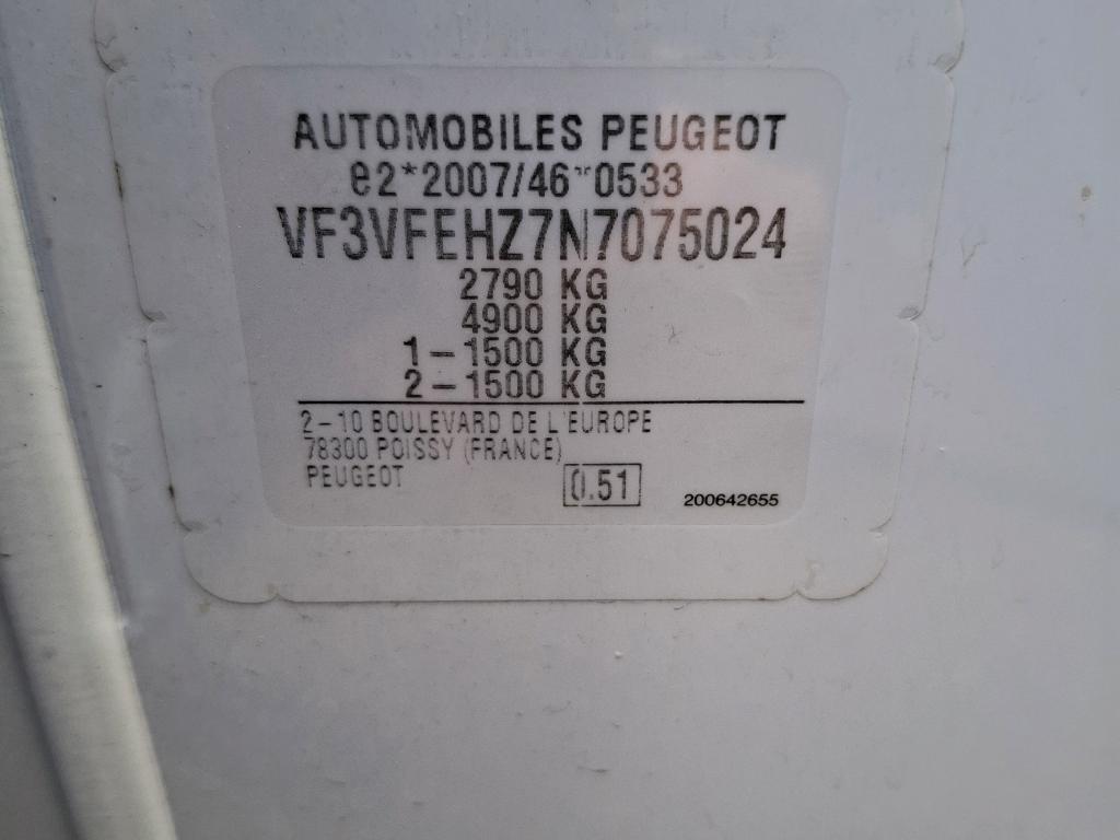 Peugeot EXPERT CA STANDARD BLUEHDI 180 S&S EAT8 FIXE ASPHALT 2023