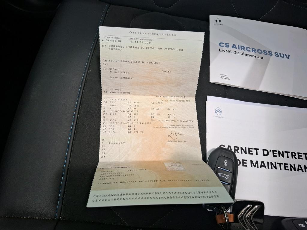Citroen C5 Aircross Hybride 136 e-DCS6 Max 2024