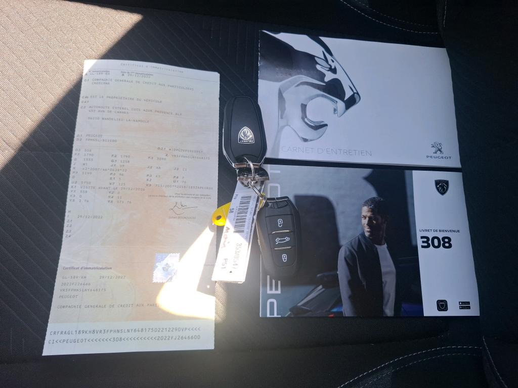 Peugeot 308 PureTech 130ch S&S BVM6 Active Pack 2022