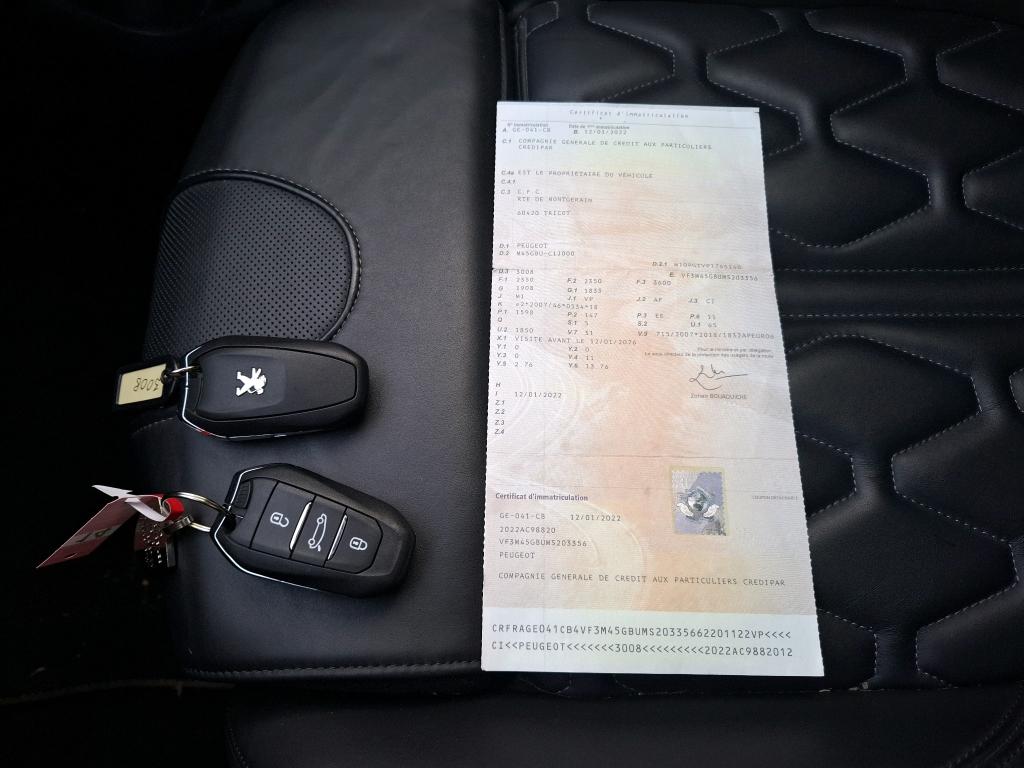 Peugeot 3008 Hybrid4 300 e-EAT8 GT 2022