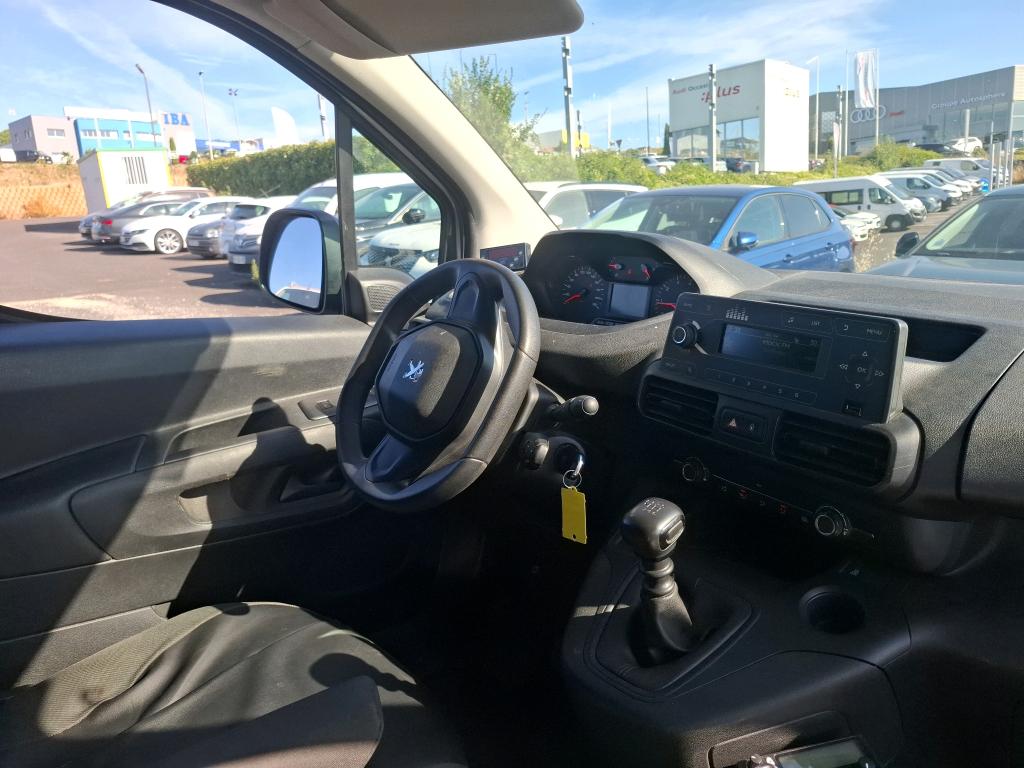 Peugeot PARTNER FOURGON STANDARD 650 KG BLUEHDI 100 S&S BVM6 PREMIUM 2022