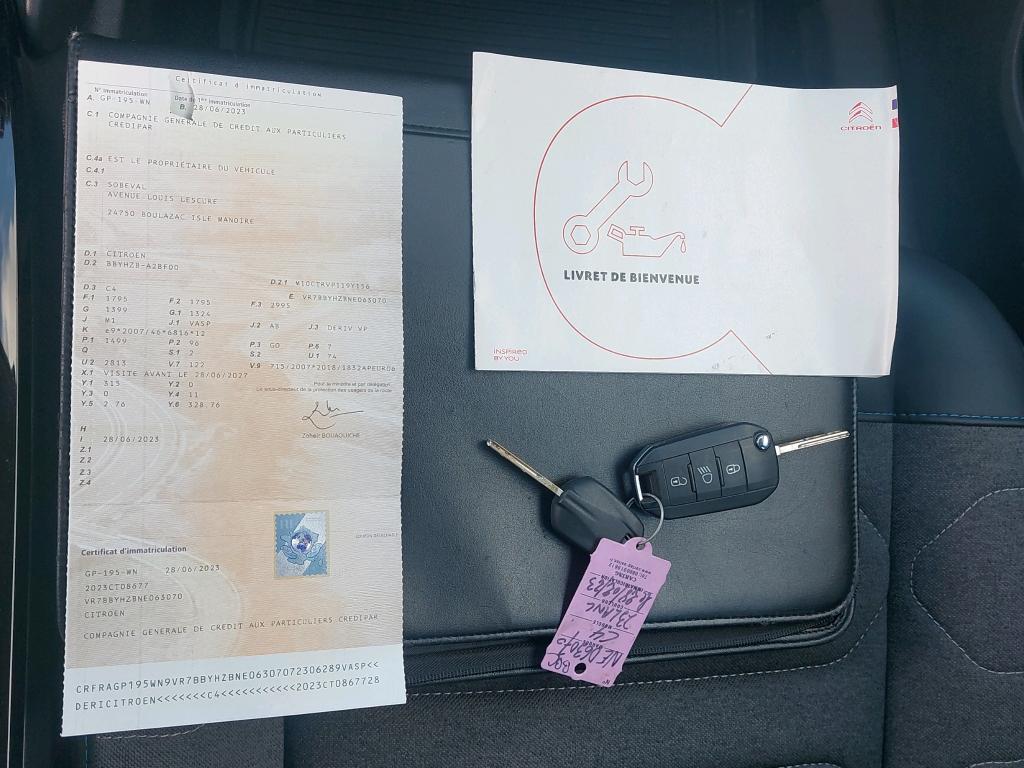 Citroen C4 SOCIETE BLUEHDI 130 S&S EAT8 FEEL NAV BUSINESS R 2023