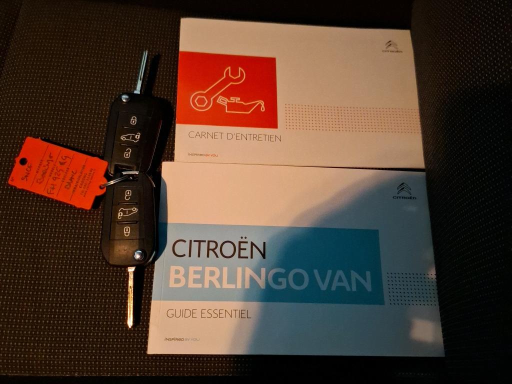 Citroen BERLINGO VAN M 650 BLUEHDI 100 S&S CLUB 2019