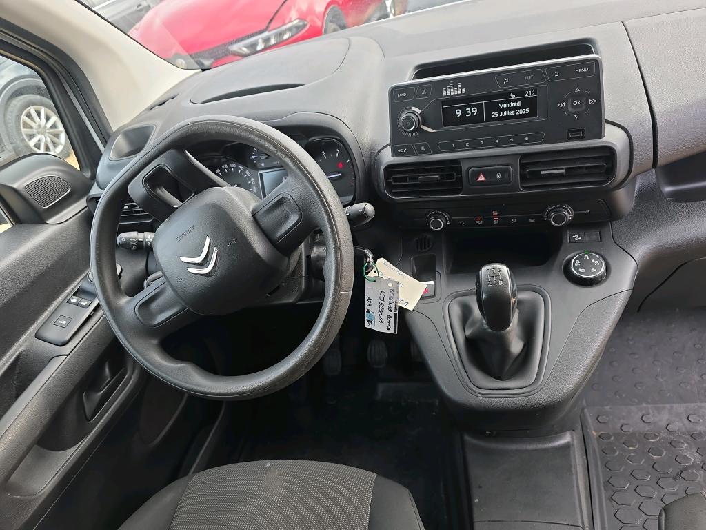 Citroen BERLINGO VAN M 650 BLUEHDI 100 S&S CLUB 2019