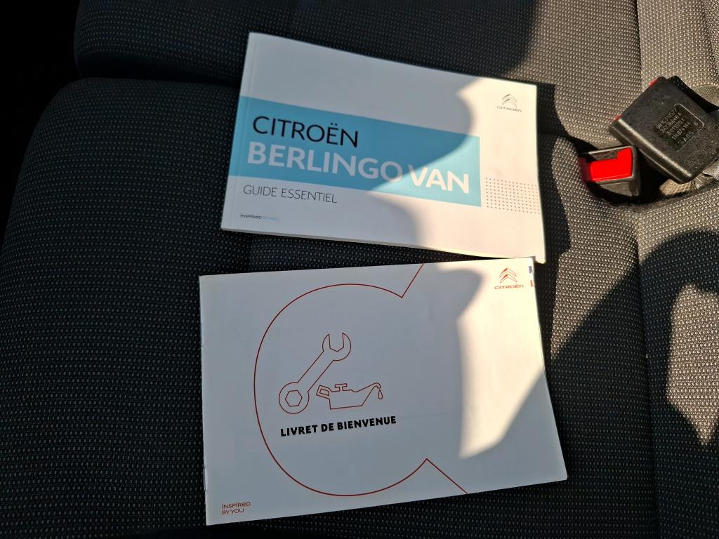 Citroen BERLINGO VAN M 650 BLUEHDI 100 S&S BVM5 CLUB 2020